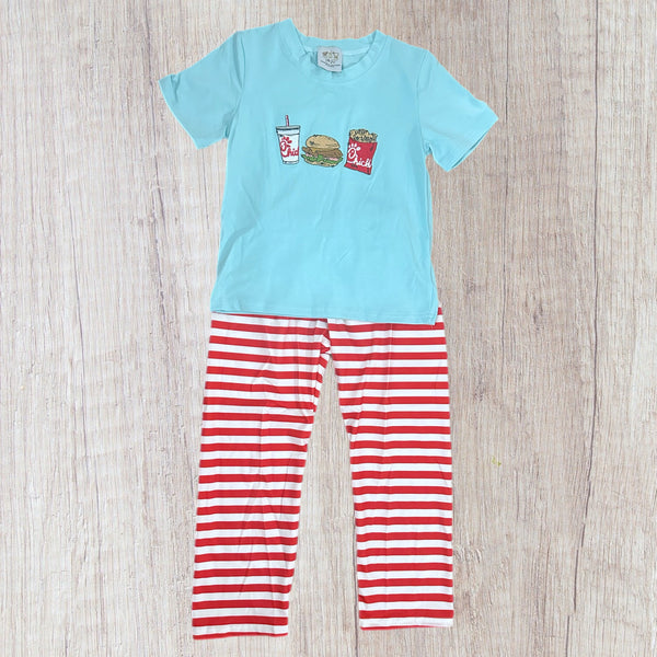 6 The Lord’s Chicken - Boy Pant Set (RTS)