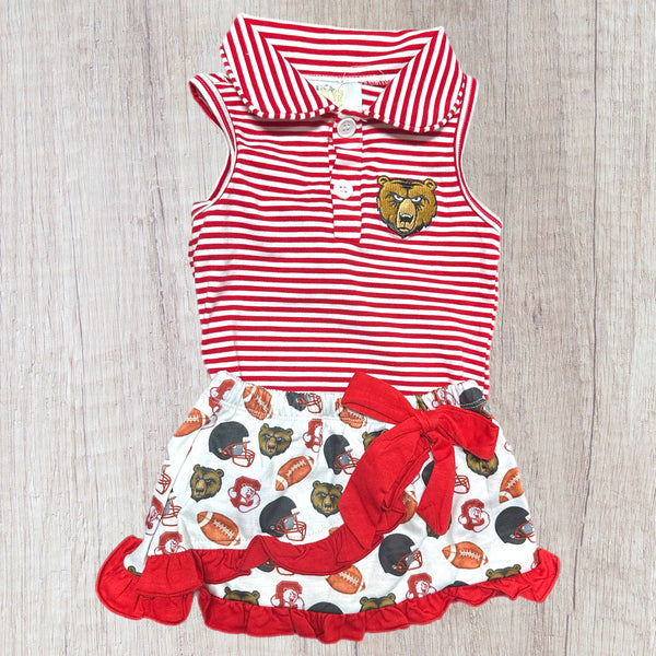 Cottonwood Bears - Skort Set (RTS)