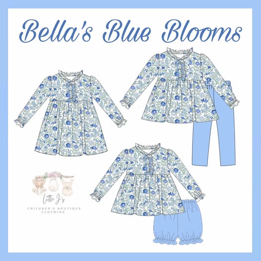 PO30: Bella’s Blue Blooms (ETA NOVEMBER)