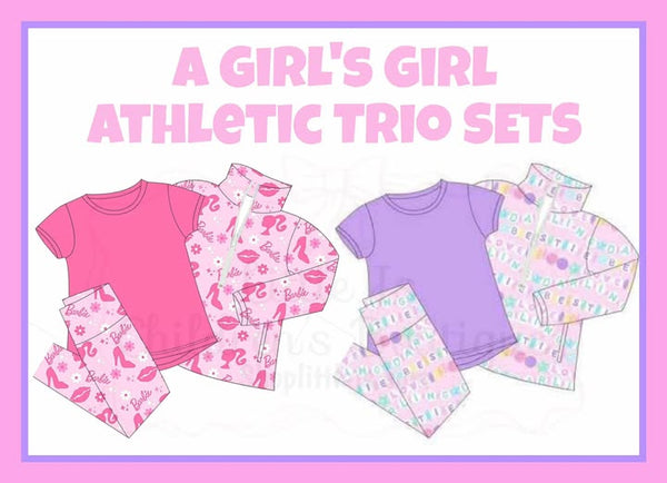 PO35: A Girls Girl Athletic Trio Set (ETA OCTOBER)
