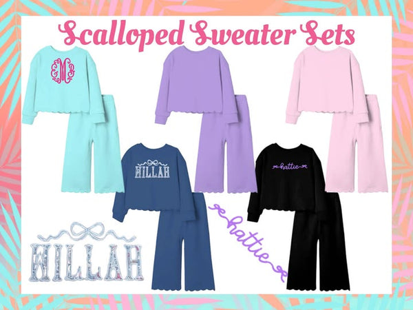 PO35: VIRAL SCALLOPED SWEATER SETS PART 2 (ETA NOVEMBER)