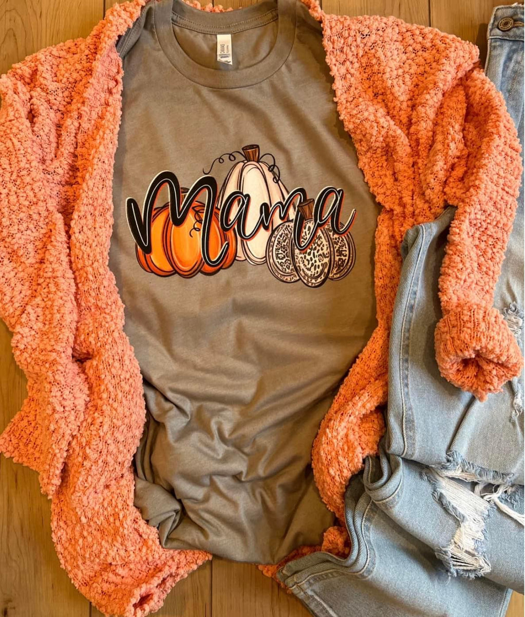 Pumpkin Mama Tee (RTS)