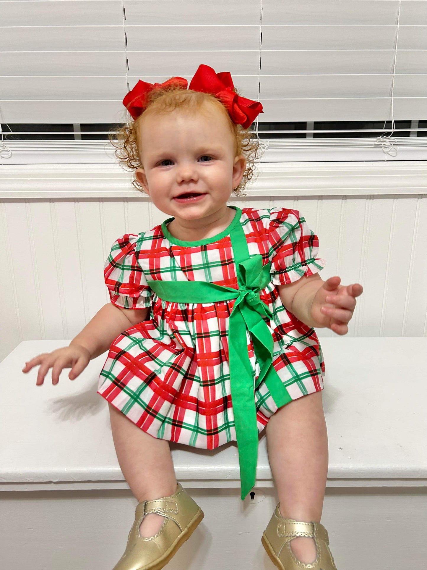 Plaid Christmas Gift Collection Dress (RTS)
