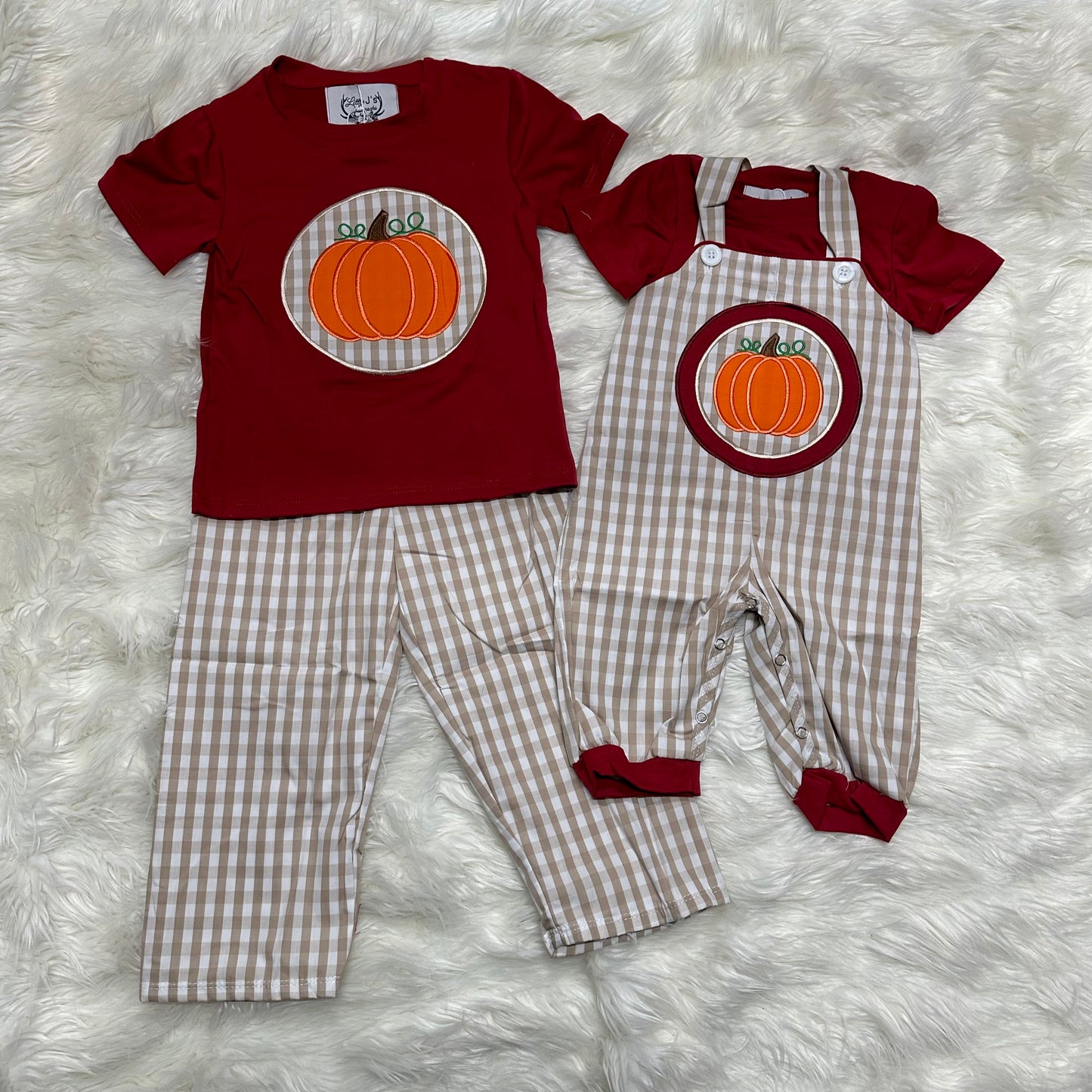 Gingham Pumpkin (RTS)
