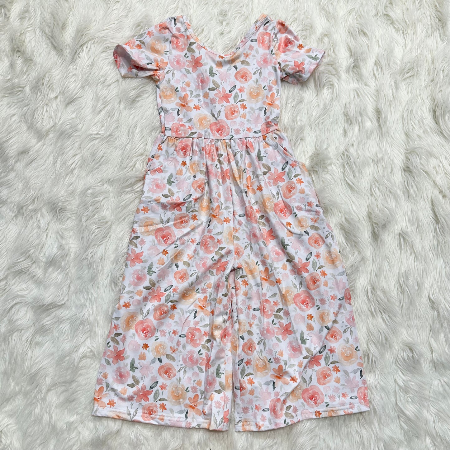 Wide Legged Rompers (RTS)