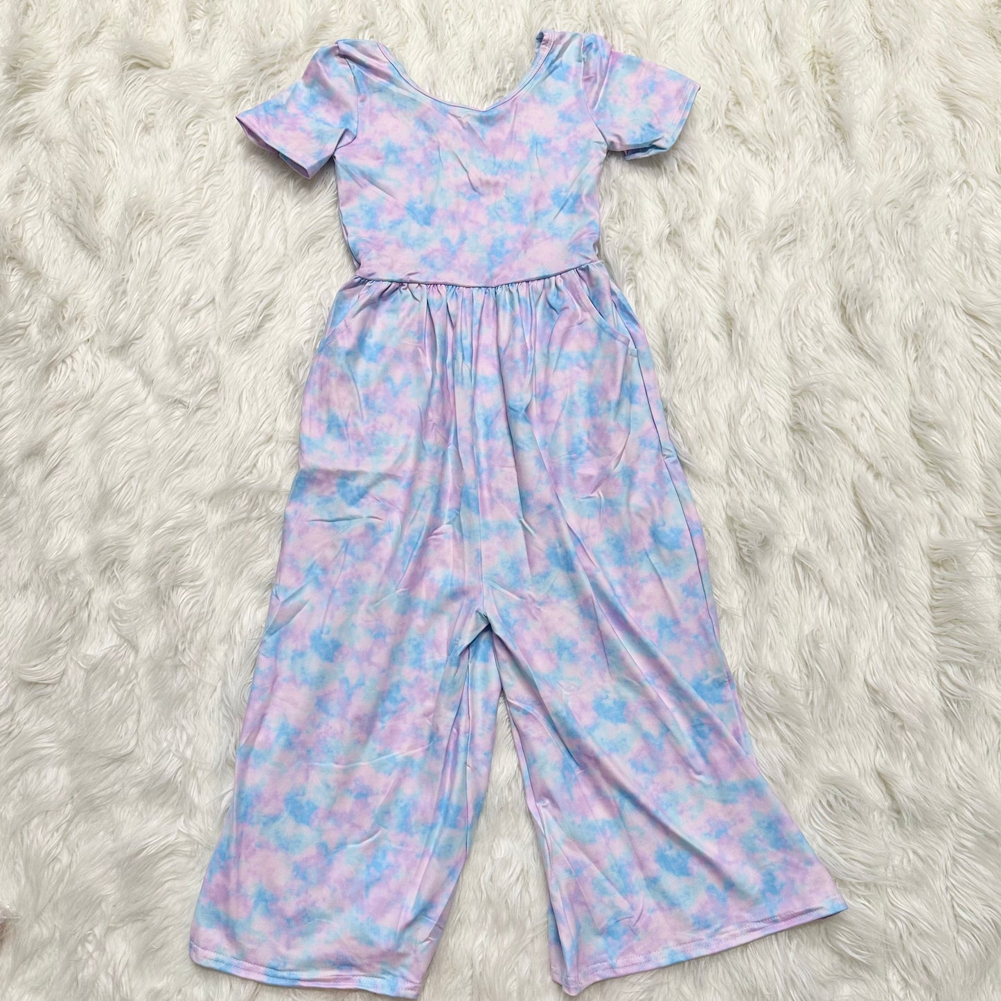 Wide Legged Rompers (RTS)
