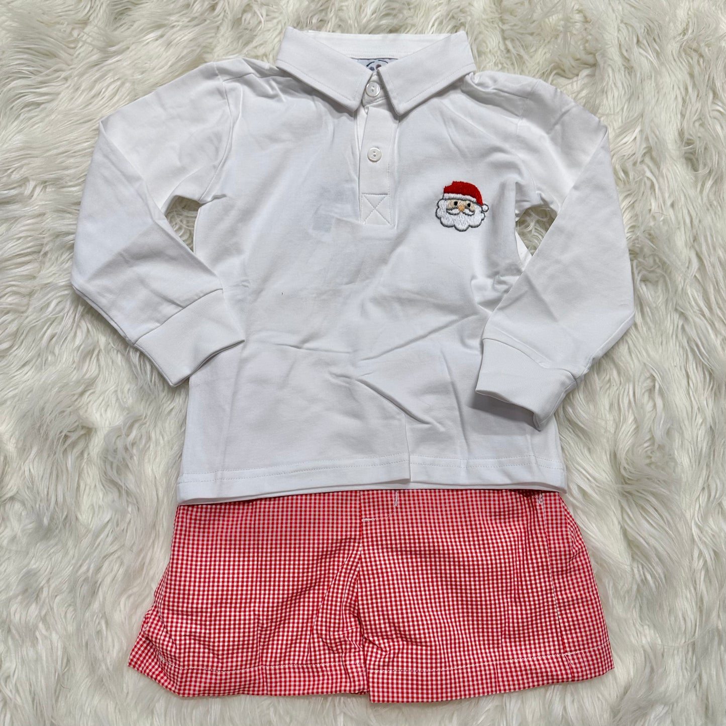 Kris Kringle Cuties Boy Short Set (RTS)