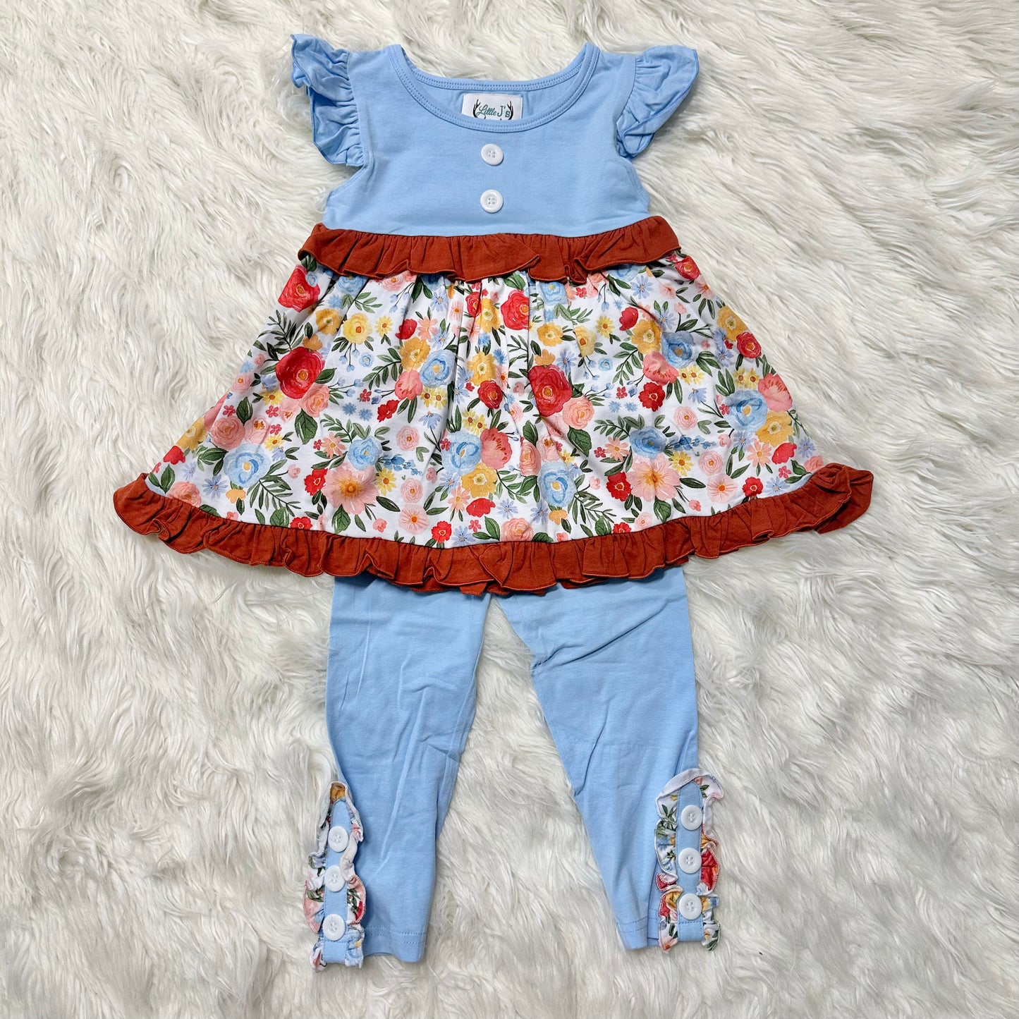Shanna’s Floral Legging Set (RTS)