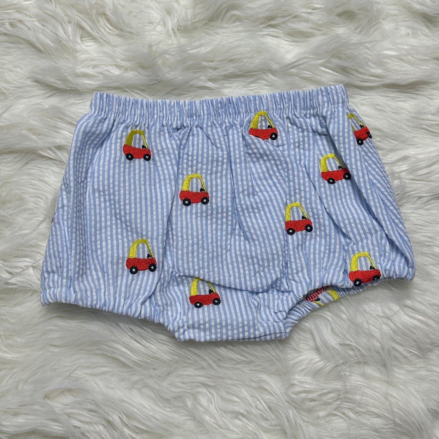 Little Red Coupe Diaper (RTS)