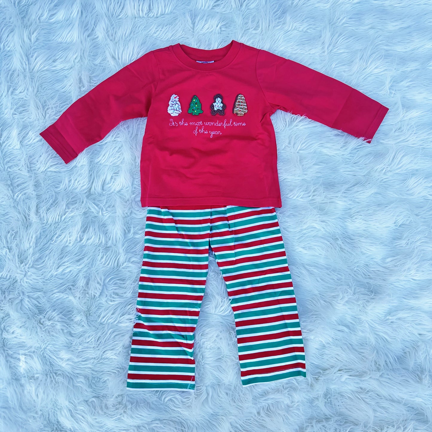 Tree Cake French Knot Collection Boy Set (RTS)