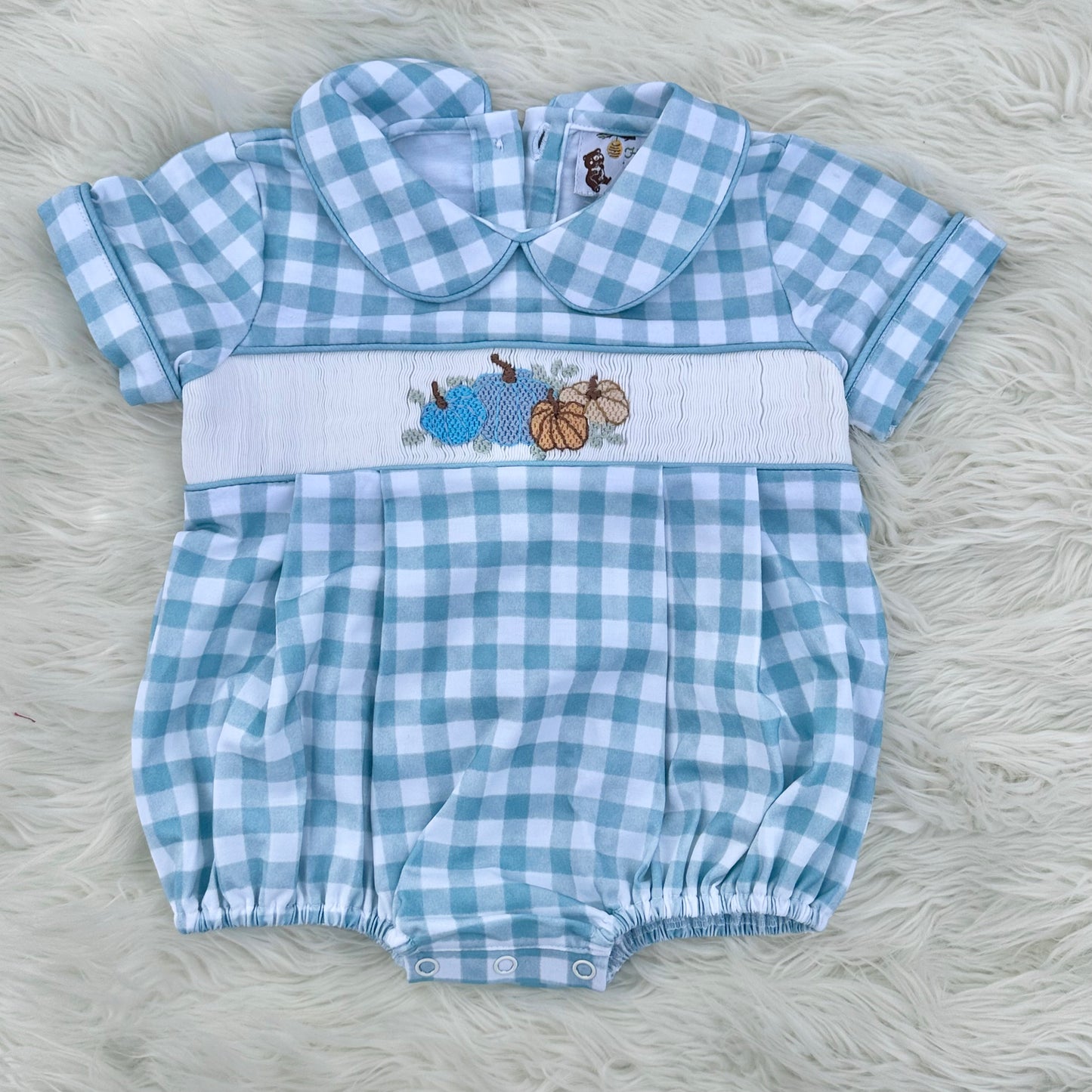 3M Blue Pumpkin Smocked Bubble (RTS)