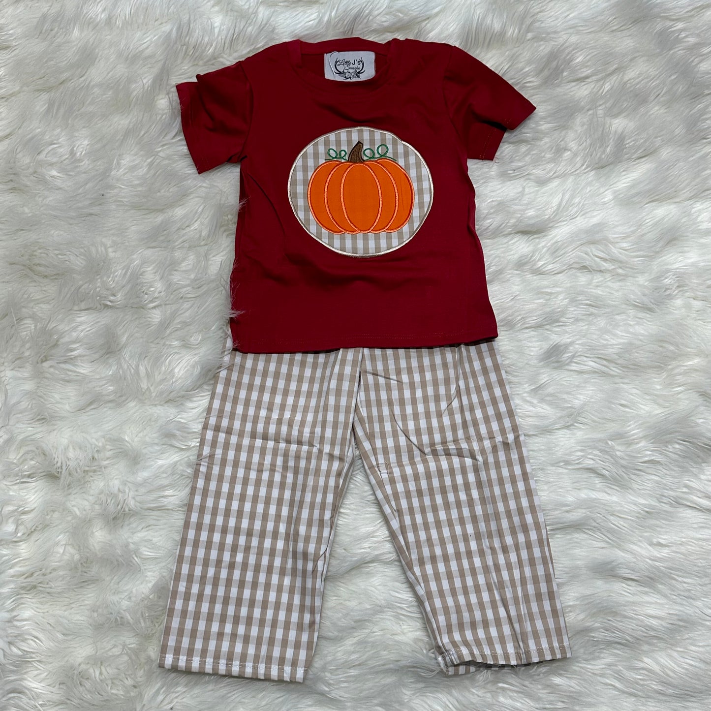 Gingham Pumpkin (RTS)