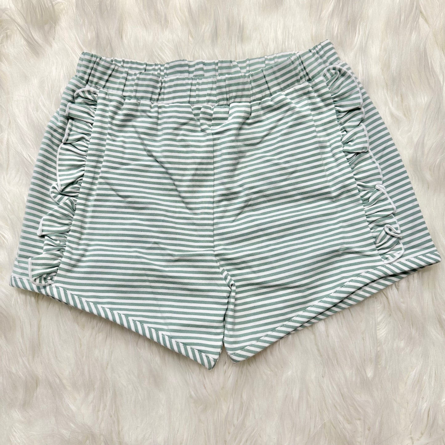 Girls Striped Shorts (RTS)