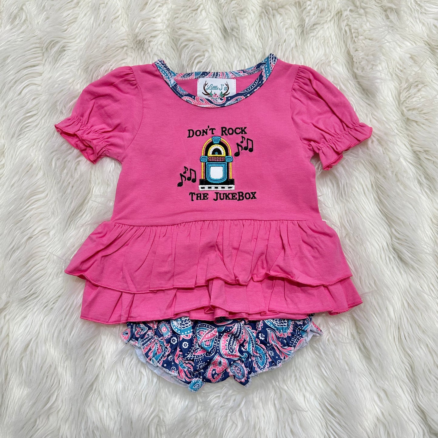 Don’t Rock the JukeBox Bloomer Set (RTS)