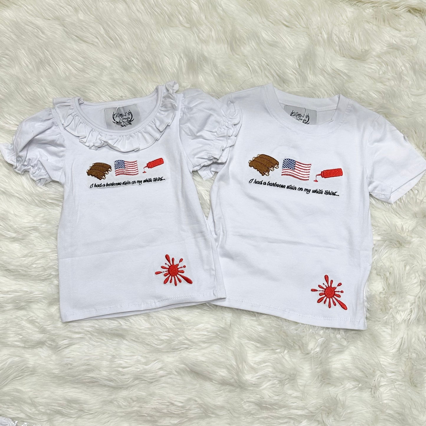 BBQ Stain Tees (RTS)
