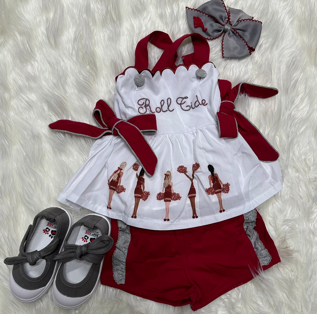 Crimson and Grey Cheer Collection (RTS)
