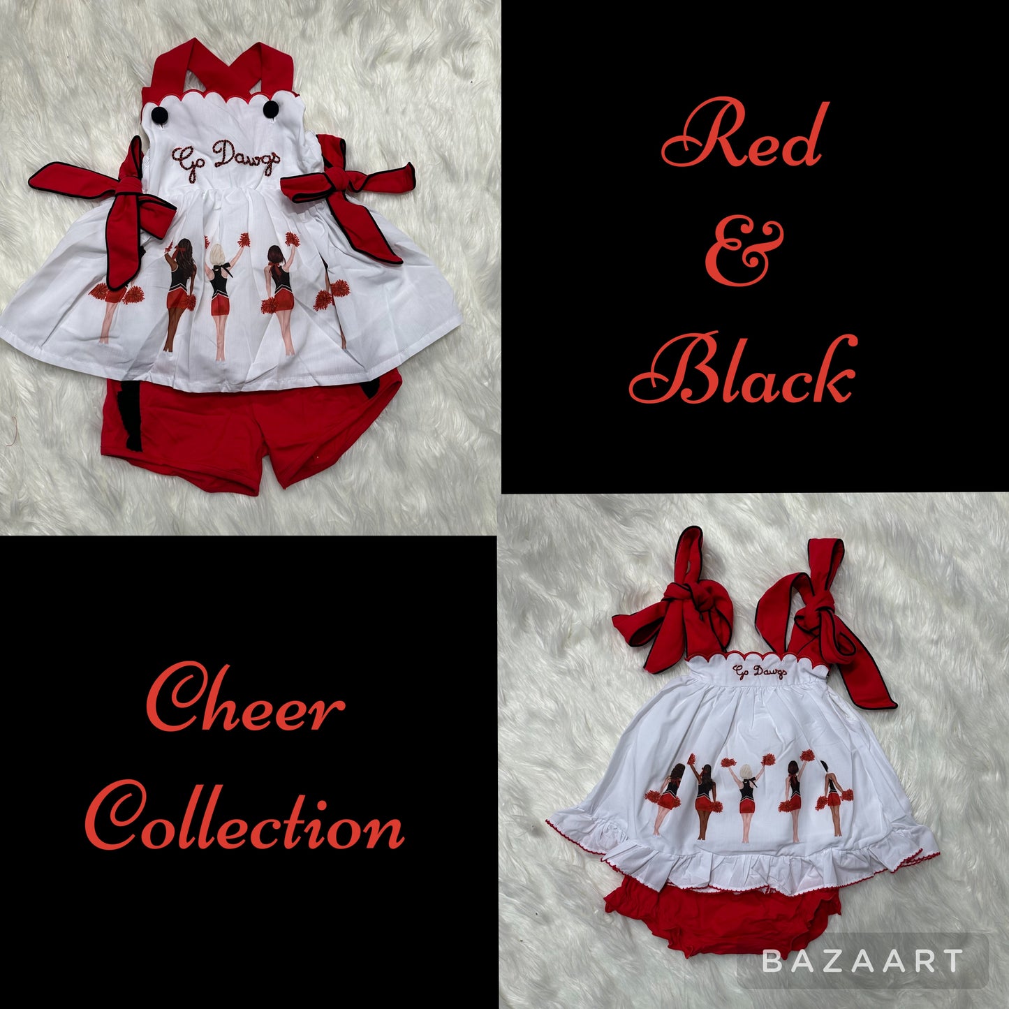 Red and Black Cheer Collection (RTS)