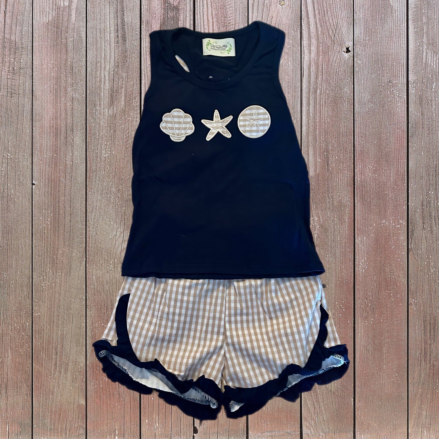 Collecting Sea Shells Girls 3T (RTS)