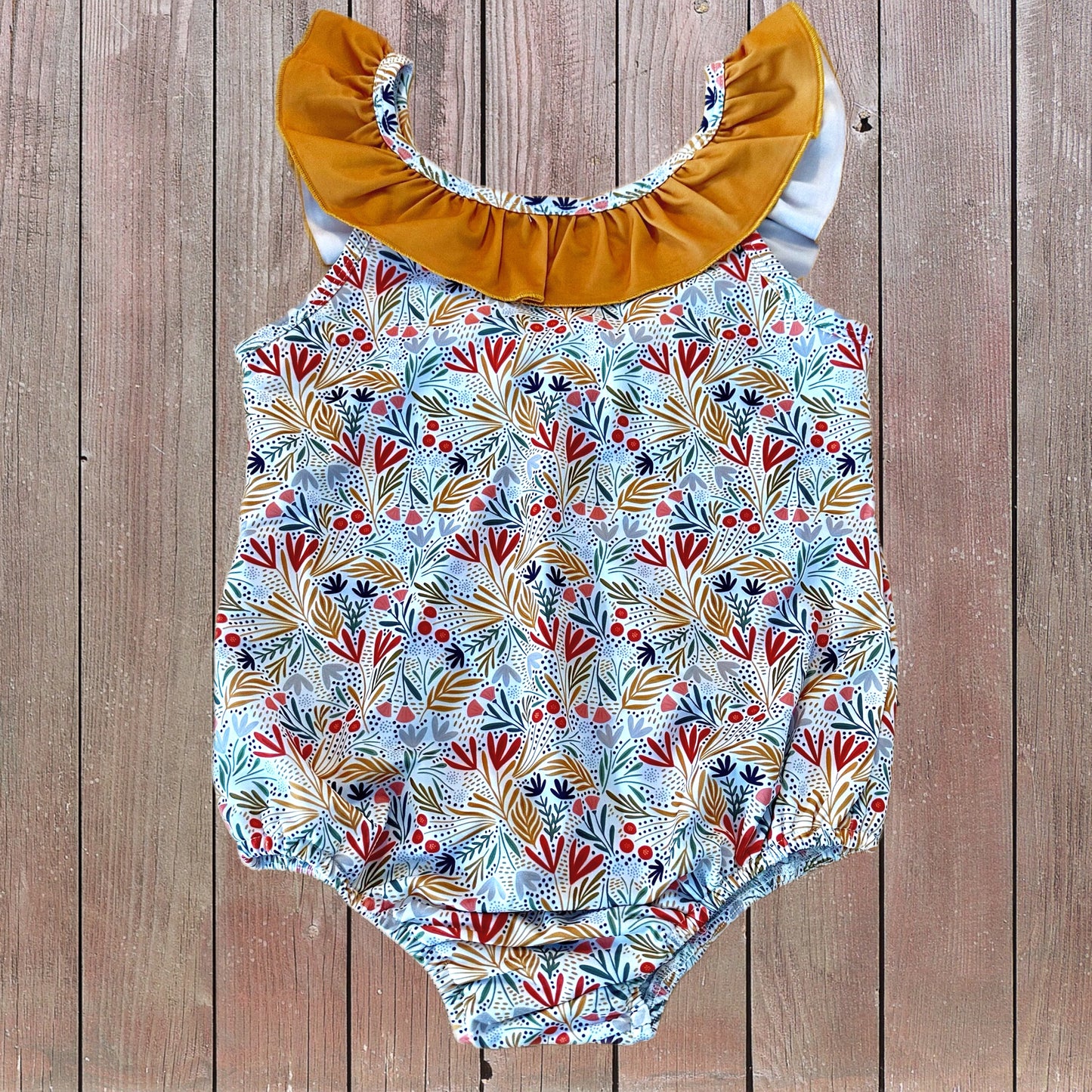 Indie’s Gold One Piece Swimsuit 7/8 (RTS)