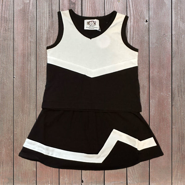 Cheer Outfits Collection Black And White (RTS)