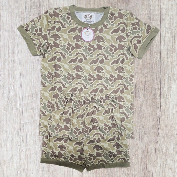 Country Boy Lounge Collection- Green Camo (RTS)