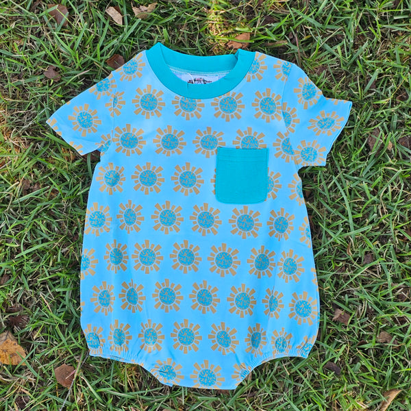 You Are My Sunshine - Boy Romper (RTS)
