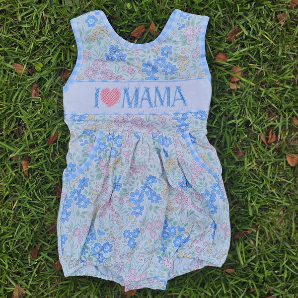 I Love Mama Collection- Girl Bubble (RTS)