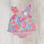 Sassy Spring Floral - Skirted Bubble (RTS)