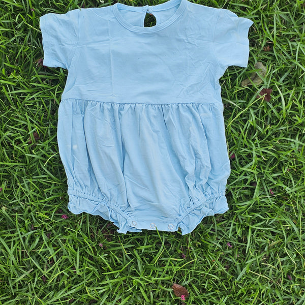Girl Bamboo Bubbles - Blue (RTS)