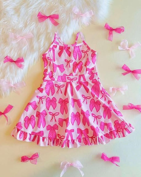 Bow Athletic Dress - Mom (RTS)