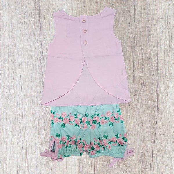 Pink & Mint Floral Set (RTS)