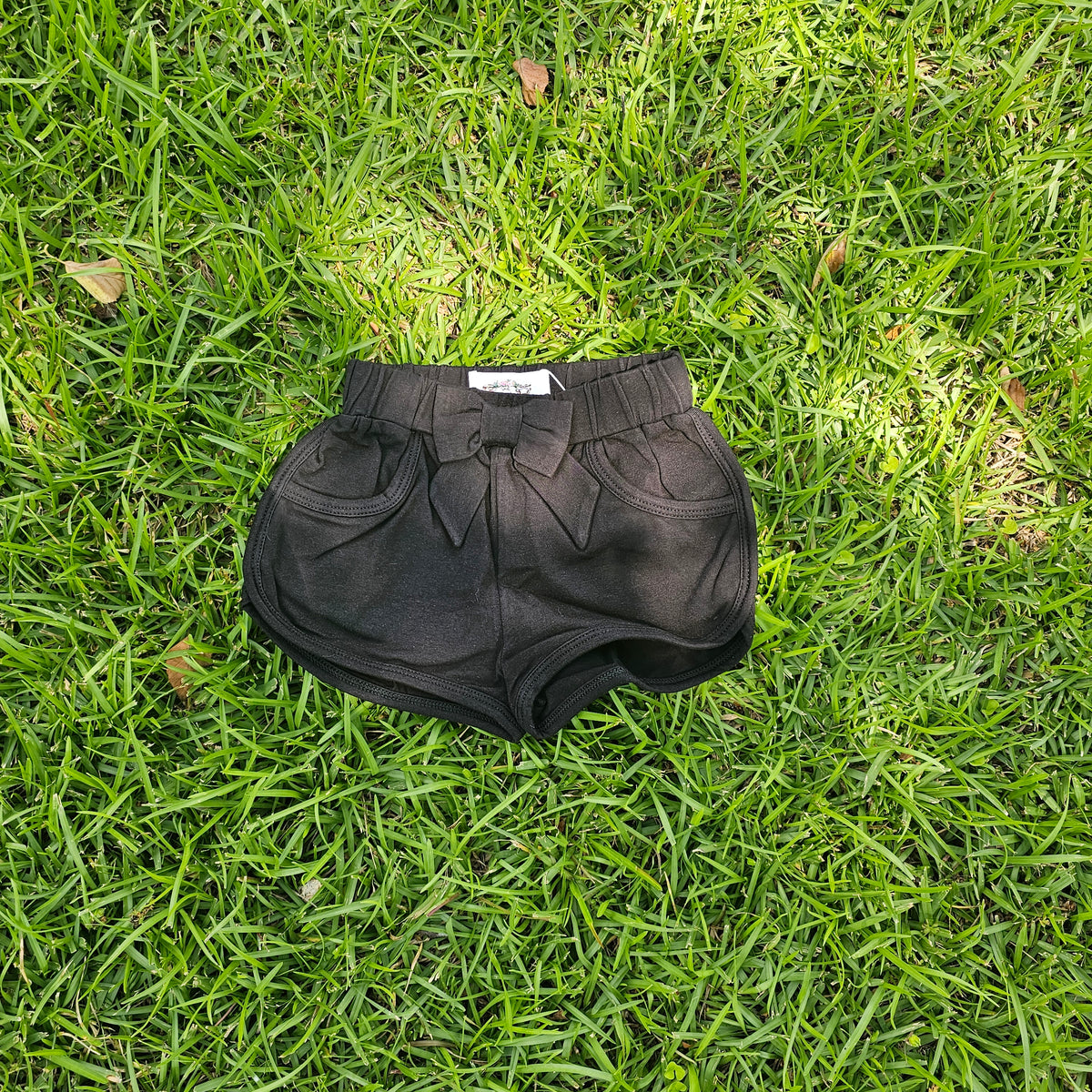 Black Bow Shorts (RTS)