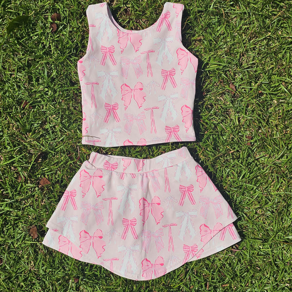 Bowtiful Skort Sets - 2 Piece (RTS)