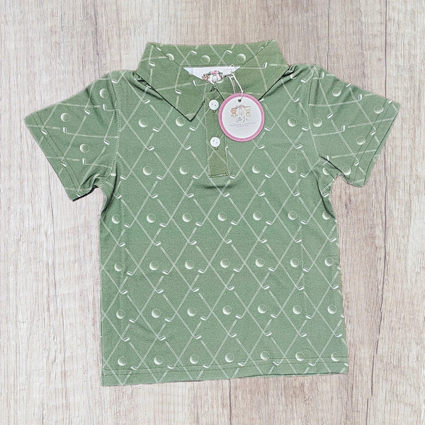 Boys Outdoor Polo Collection- Golf (RTS)