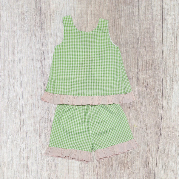 Sadie's Seersucker - Green (RTS)