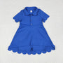 PO44 QS: Blue Scallop Collar Dress (ETA 2-3 WEEKS)