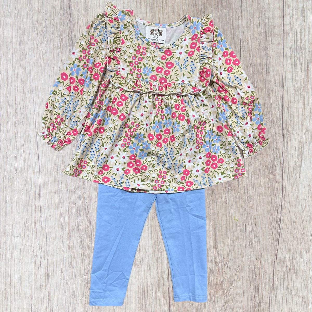 Jolie’s Winter Floral - Pant Set (RTS)