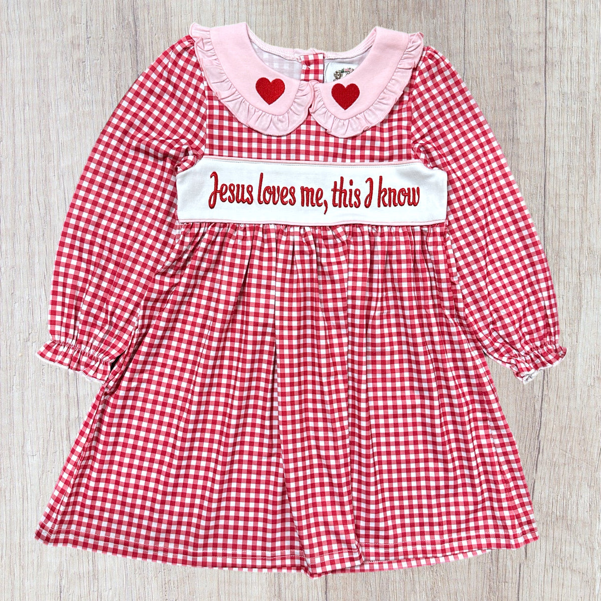 Jesus Loves Me This I Know - Dress (RTS)