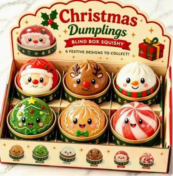 PO29 2026:Mystery Holiday Squishes (ETA SEPTEMBER)