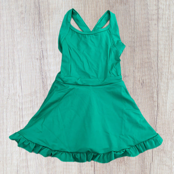 Active Skort Dress - Green (RTS)