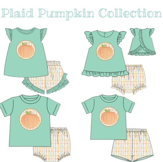 PO120: Plaid Pumpkin Collection (ETA SEPTEMBER)