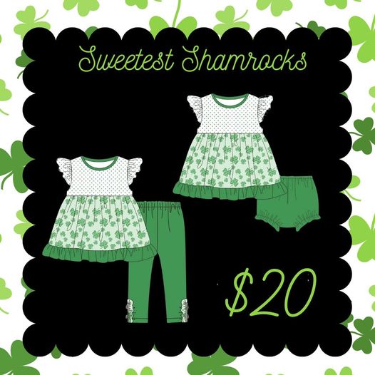 PO140: Sweetest Shamrocks (ETA JANUARY)