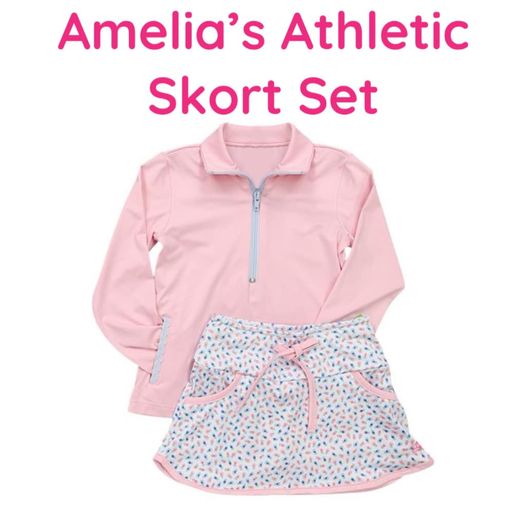 PO140: Amelia’s Athletic Skort Set (ETA JANUARY)