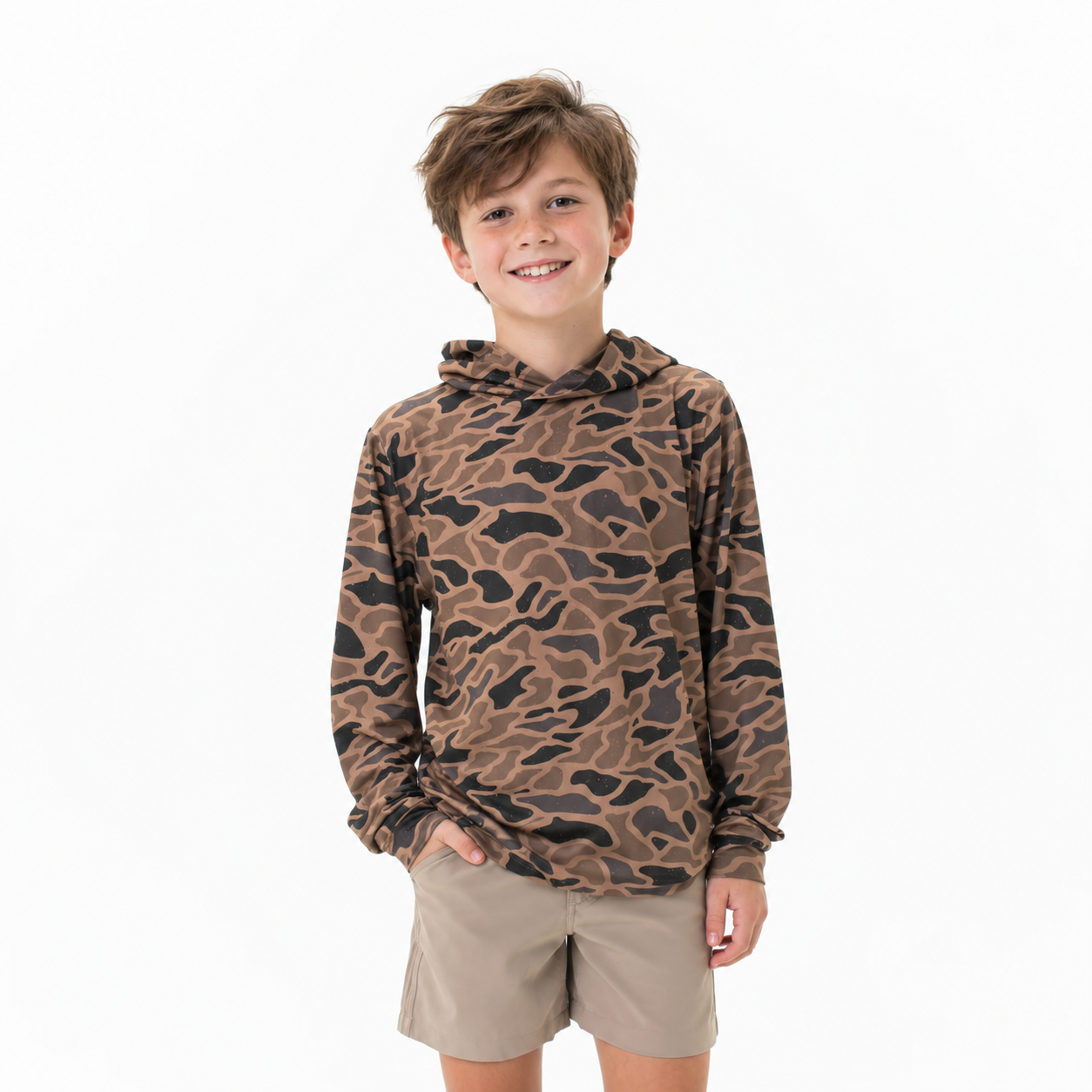 PO36: Boys Camo Performance Hoodies (ETA November)
