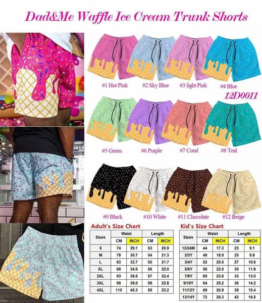 PO16: Baseball Drip Shorts KIDS (ETA 3-4 WEEKS)
