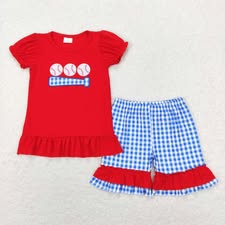 PO10 QS: Bat and Baseballs Girl Set (ETA 3 WEEKS)