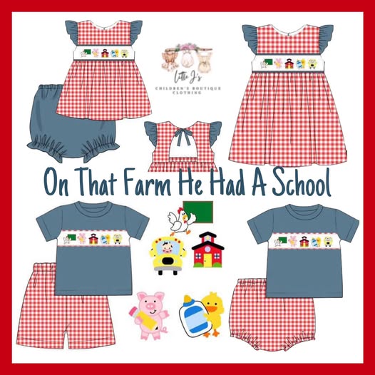 SMOCK PO15: On That Farm He Had A School (ETA JULY)