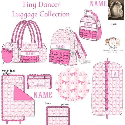 SMOCK PO15: TINY DANCER LUGGAGE (ETA JULY)