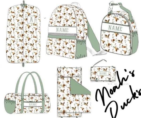 SMOCK PO15: NOAH’S DUCKS LUGGAGE (ETA JULY)