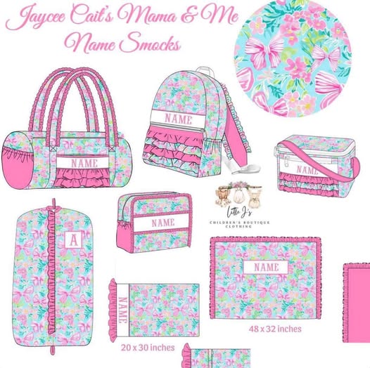 SMOCK PO15: JAYCEE CAITS LUGGAGE (ETA JULY)